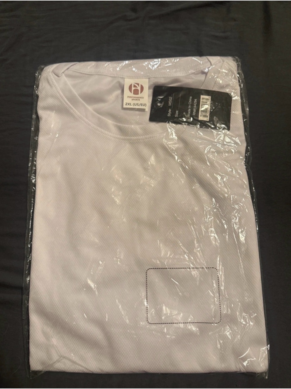 Men’s White Crew Neck Shirt